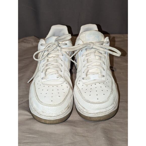 Nike Air Force 1 Premium Women's 7 White Mermaid Color Change Heel - Picture 2 of 9